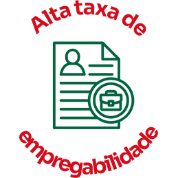 Alta taxa de empregabilidade